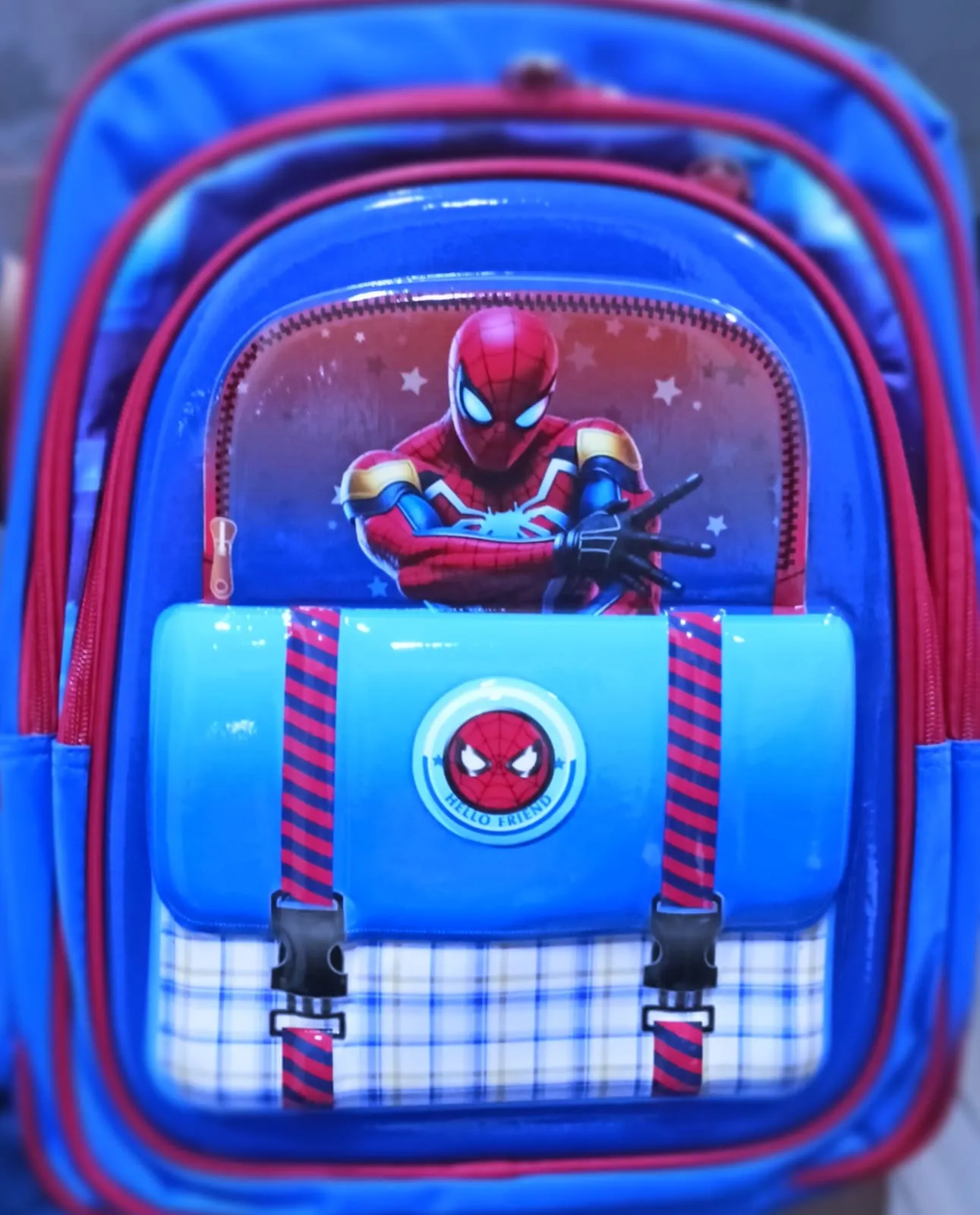 Rio SpiderMan Blue Bags 